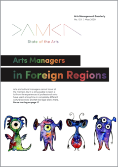 Arts Management Quarterly cover